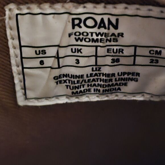 ROAN By Bed Stu 6 Liz Distressed Leather & Suede Double Zip Handmade Ankle Boots - Picture 2 of 9